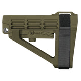 SB Tactical SBA4 AR Pistol Brace 5 Pos OD Green photo 1