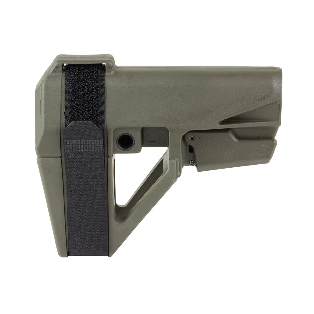 SB Tactical SBA5 AR Pistol Brace 5 Pos OD Green