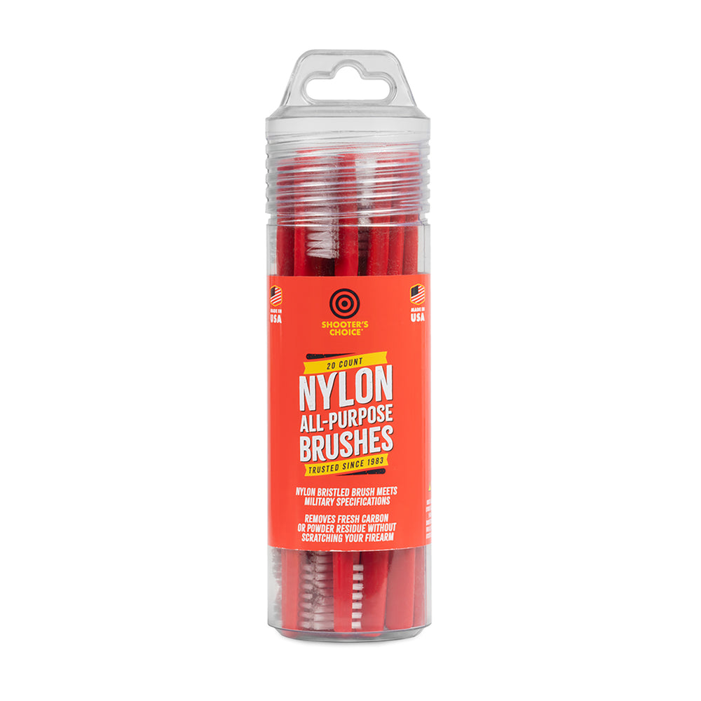 Shooters Choice Nylon Brushes 20-Pack