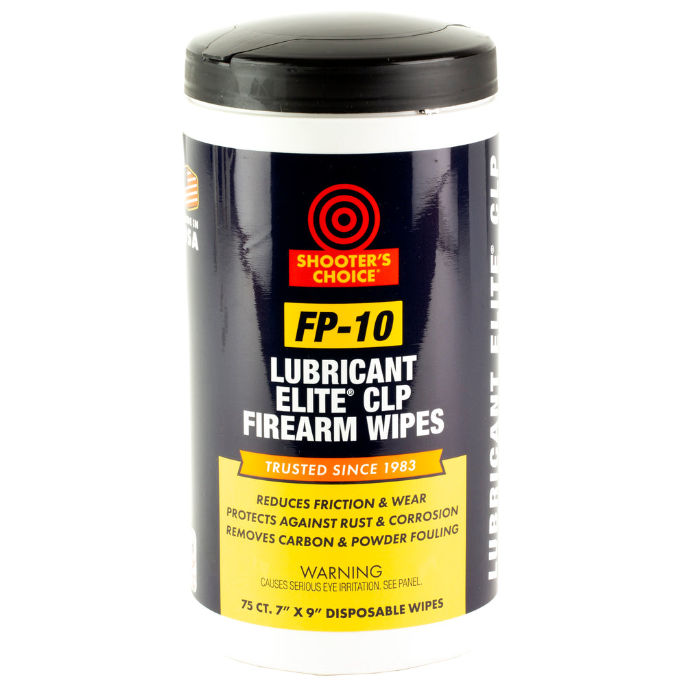 Shooters Choice FP-10 CLP Wipes 75-Count