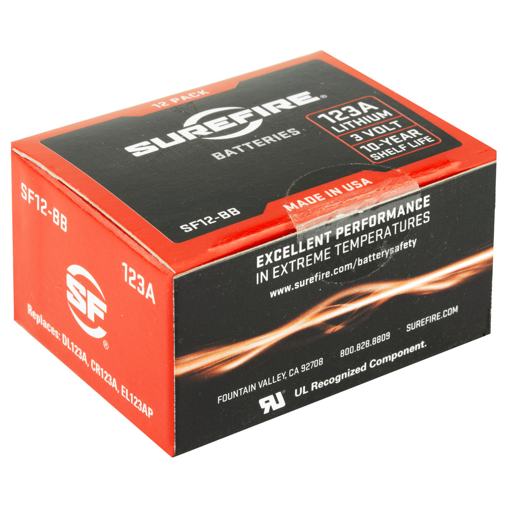 Surefire SF123A Batteries 12-Pack