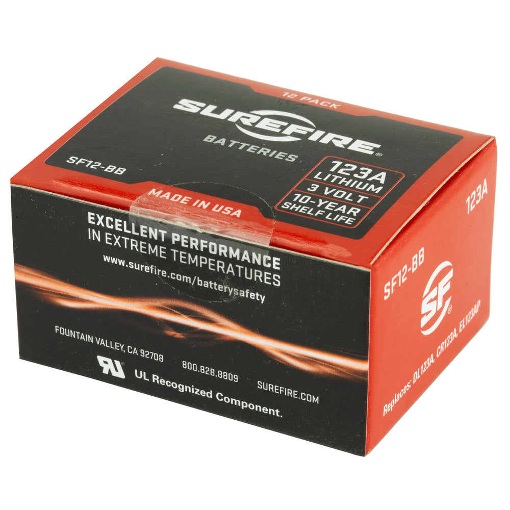 Surefire SF123A Batteries 12-Pack