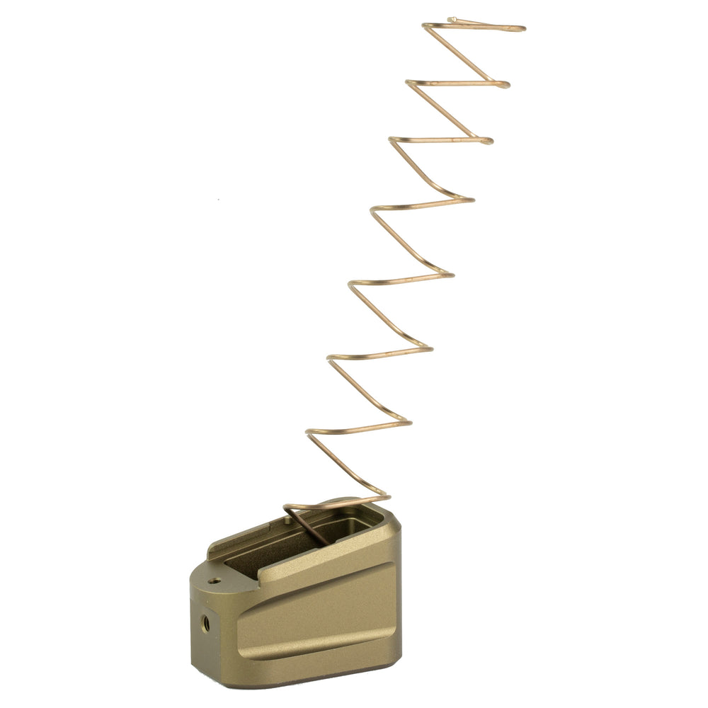 Strike Plate Aluminum For Glock 19 Magazine, FDE