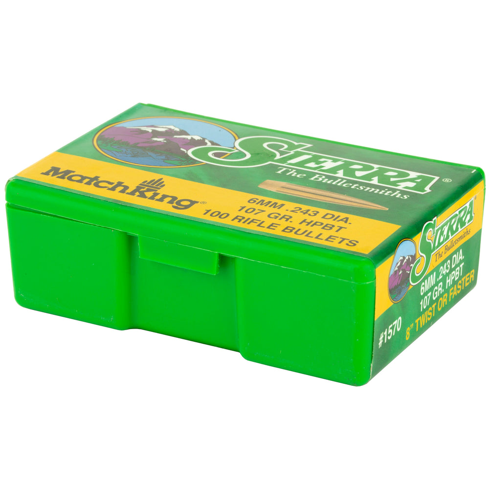 Sierra Matchking .243 107-Grain 100-Count