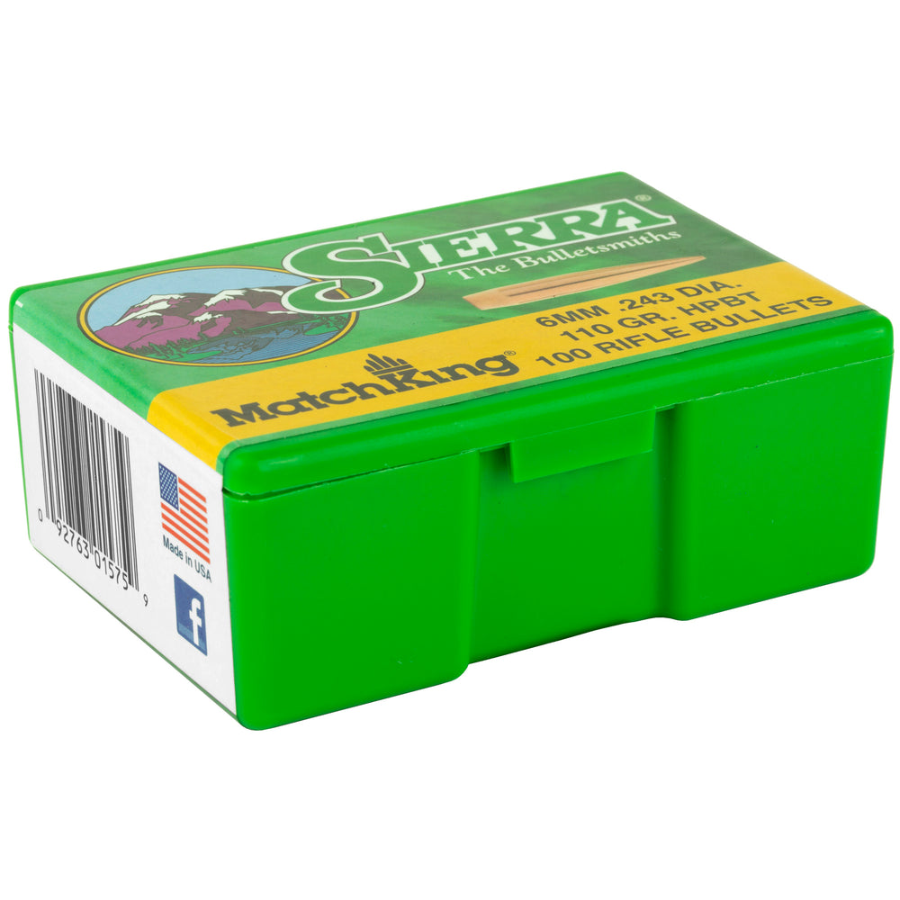 Sierra Matchking .243 110-Grain 100-Count