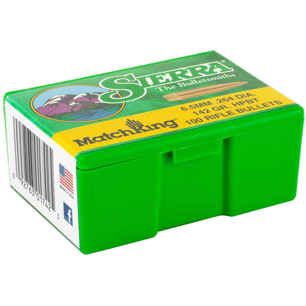 Sierra Matchking .264 142-Grain 100-Count