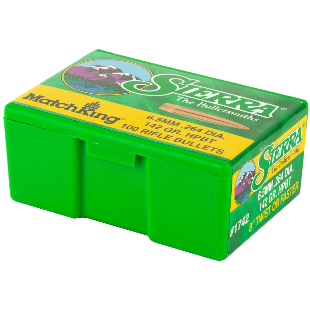 Sierra Matchking .264 142-Grain 100-Count