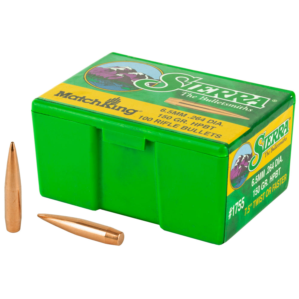 Sierra Matchking .264 150-Grain 100-Count