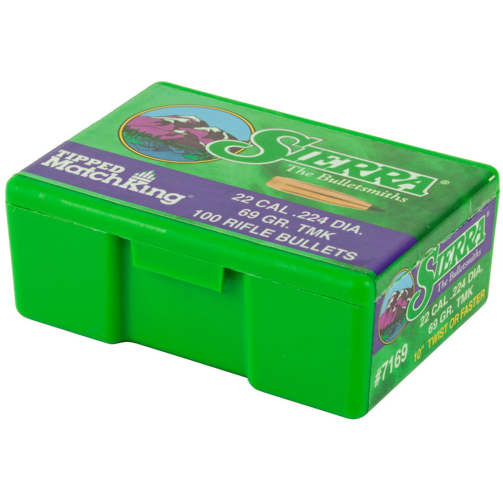 Sierra Tipped MK .224 69-Grain 100-Count