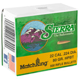 Sierra Matchking .224 80-Grain 500-Count photo 2