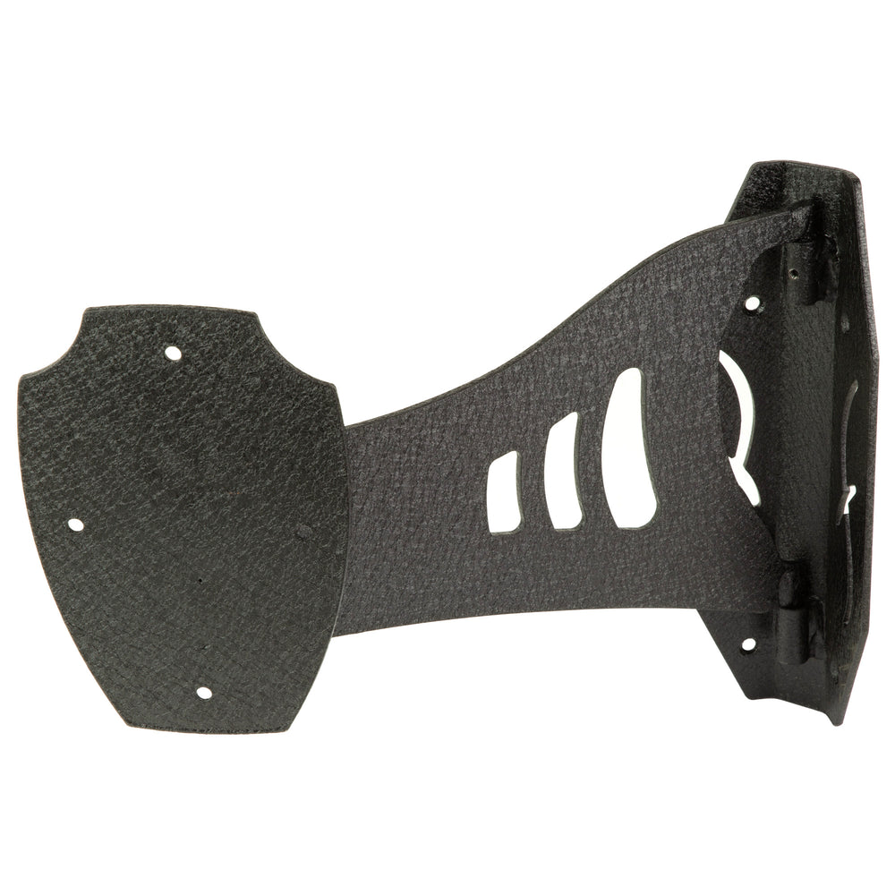 Skull Hooker Corner Shoulder Mount Black