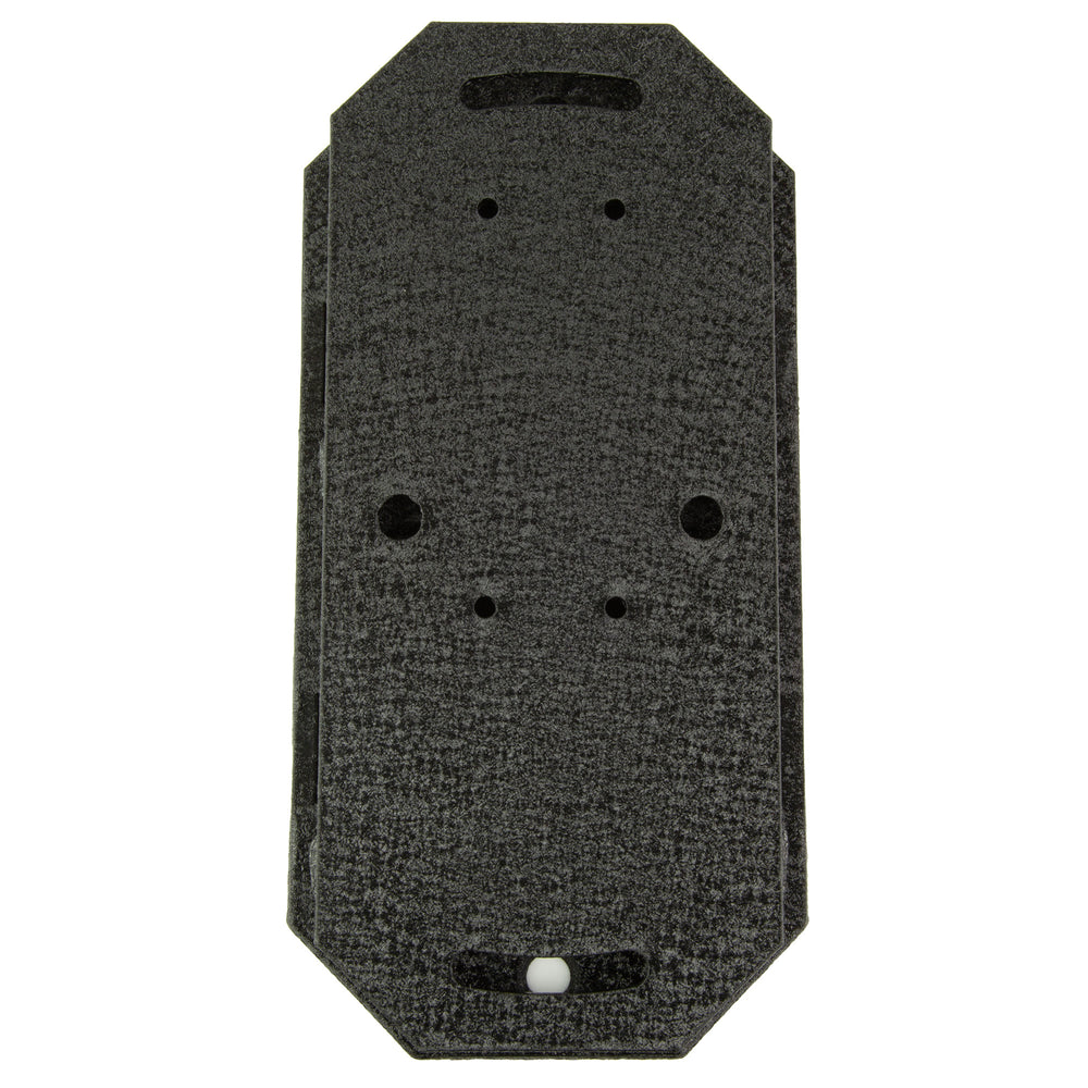 Skull Hooker Large Shoulder Flush Mount Black