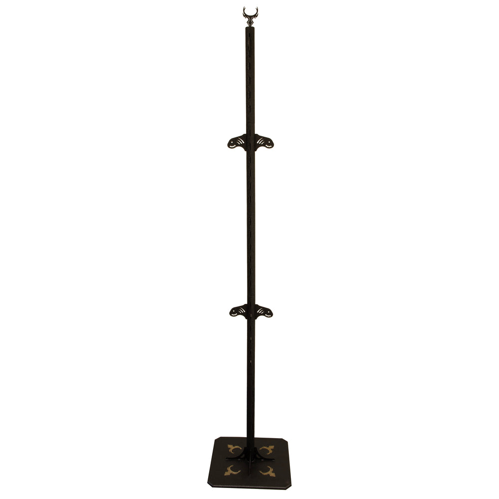 Skull Hooker Trophy Tree Black