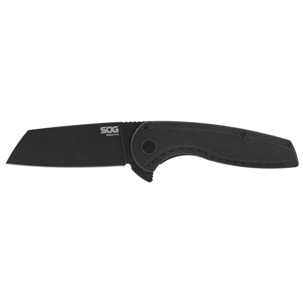 SOG Aegis FLK 3.25 Wharncliffe Black