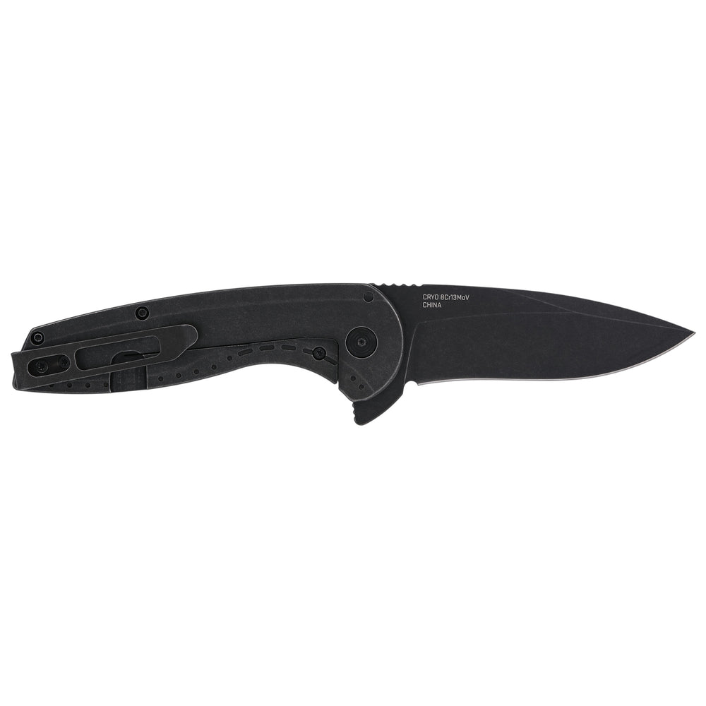 SOG Aegis FLK 3.25 Drop Point Black