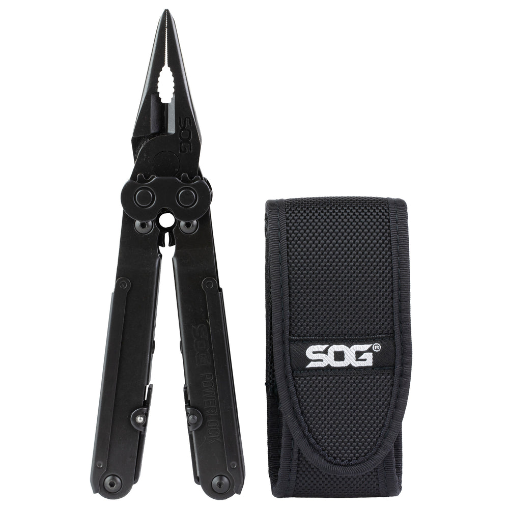 SOG Powerlock EOD V-Cutter Black with Sheath