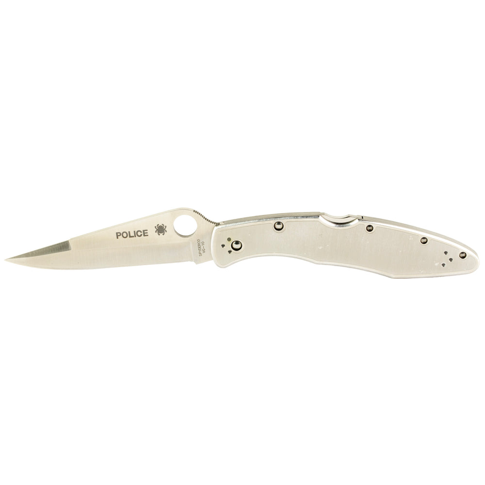 Spyderco Police Stainless Plain Edge