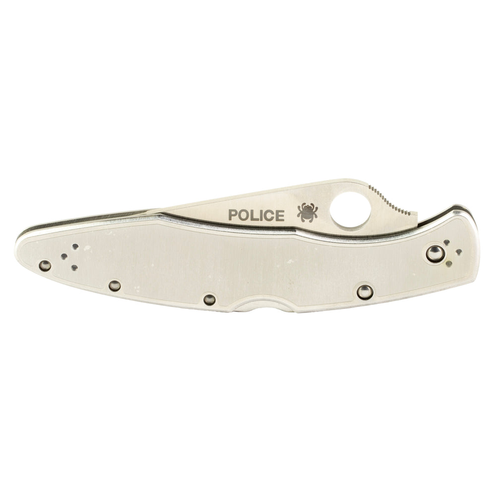 Spyderco Police Stainless Plain Edge