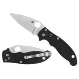 Spyderco Manix 2 Black G10 Plain Edge photo 1