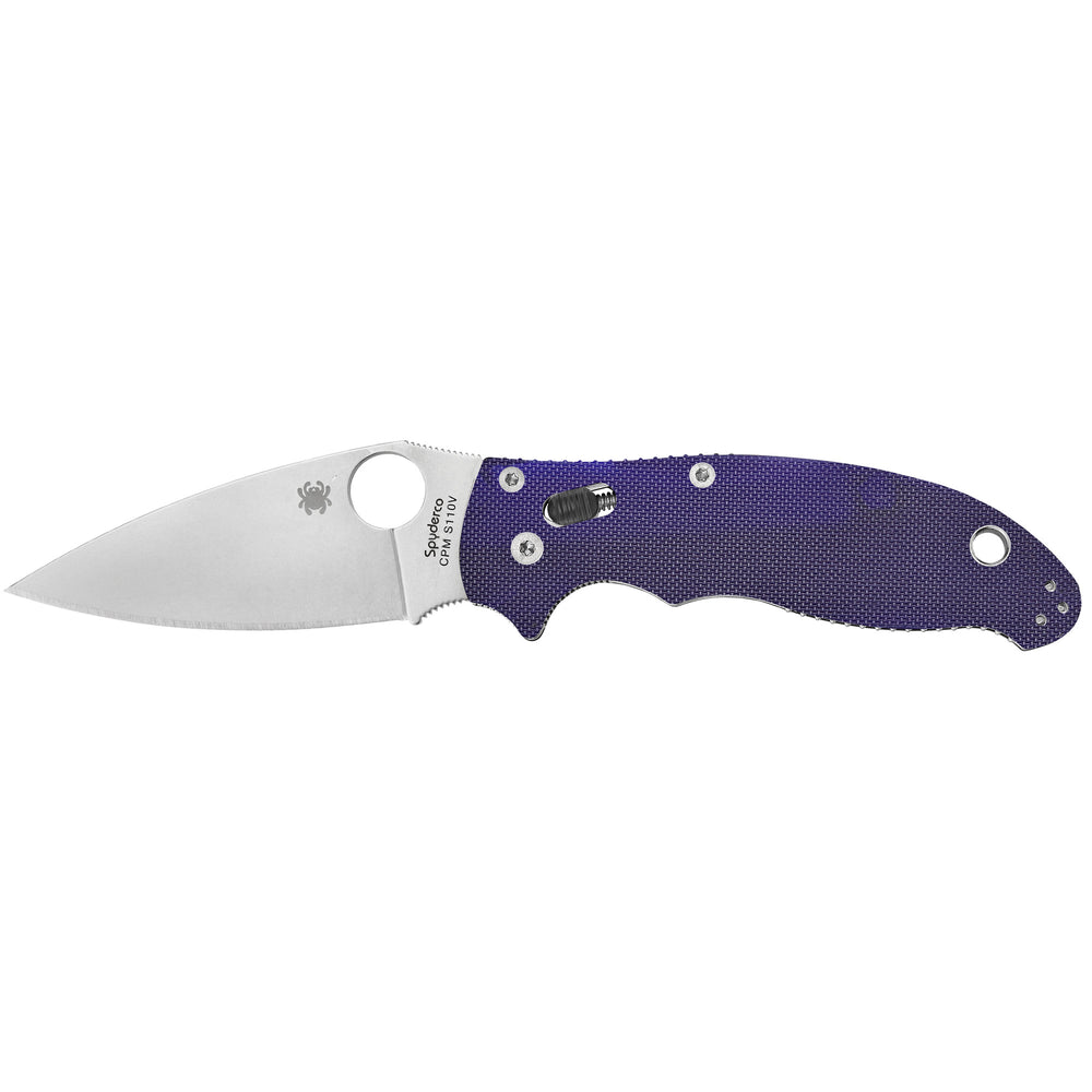 Spyderco Manix 2 G-10 Dark Blued 3.375