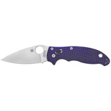 Spyderco Manix 2 G-10 Dark Blued 3.375 photo 1