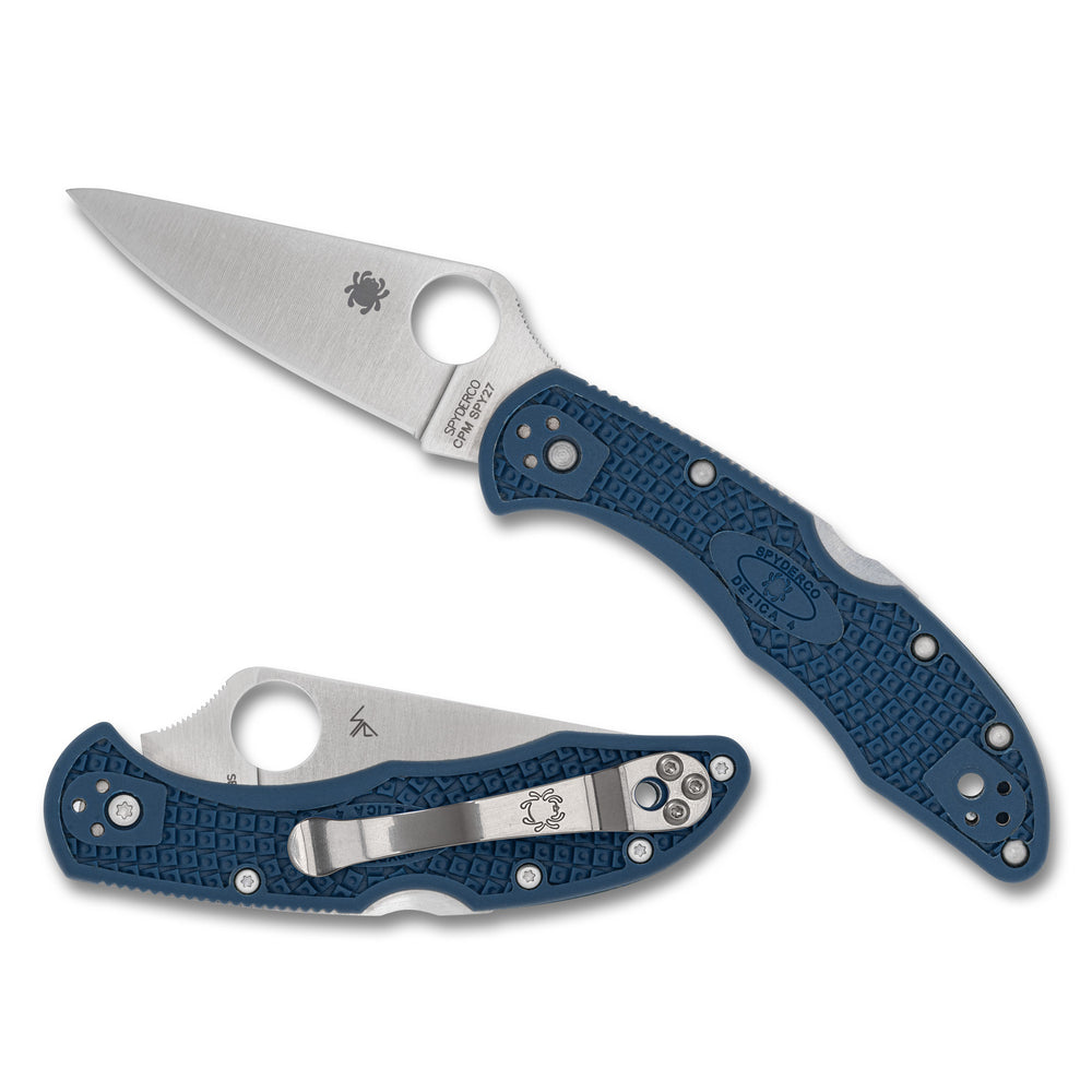 Spyderco Delica 4 CPM 2.9 CBLT Blue