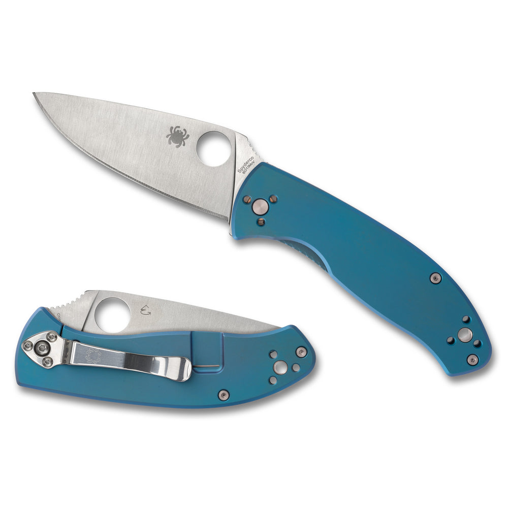 Spyderco Tenacious Ti 3.35 Blue/Silver