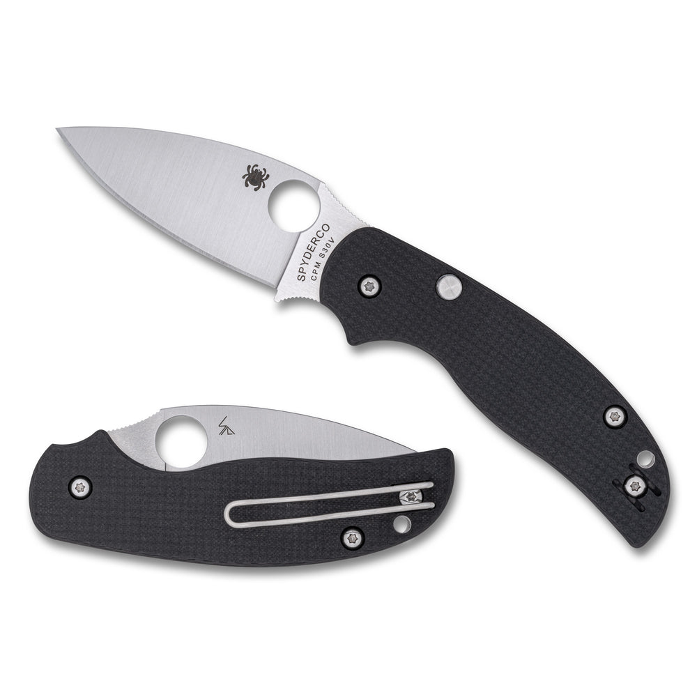 Spyderco Sage 6 Button Compact LCK Black