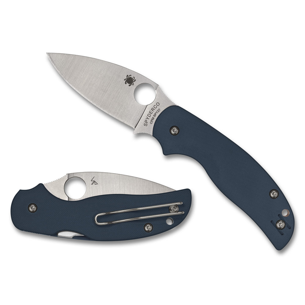 Spyderco Sage 5 CPM SPY27 3 Blue