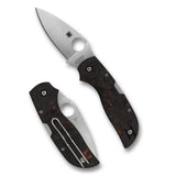 Spyderco Chaparral Red Fatcarbon CF photo 1
