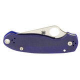 Spyderco Para 3 G-10 Dark Blue photo 3
