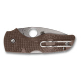 Spyderco Lil Native Lightweight Sprint Brown photo 2