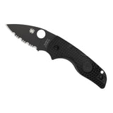 Spyderco Lil Native Lightweight Black/Black Serrated photo 1