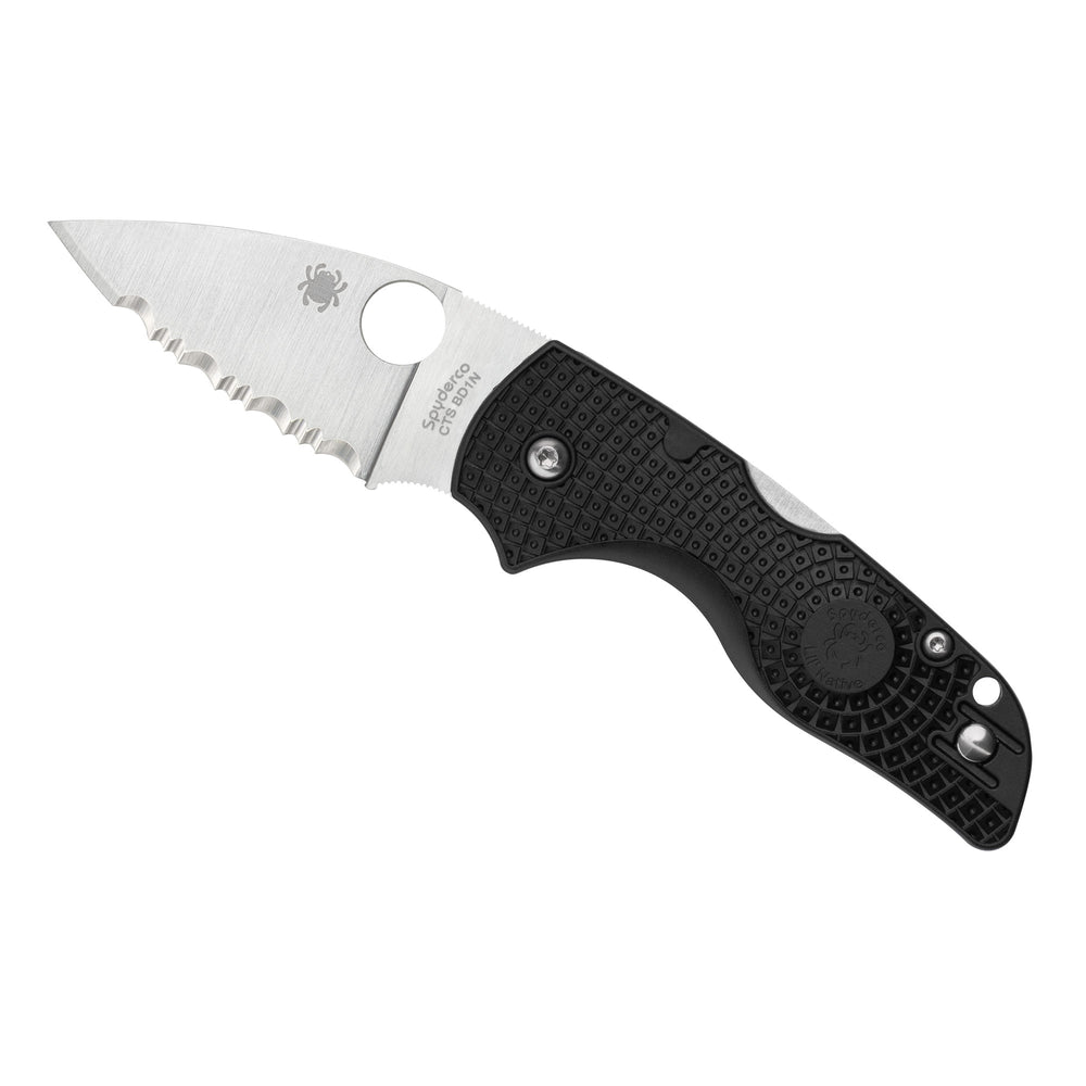 Spyderco Lil Native Lightweight Black/Silver Serrated