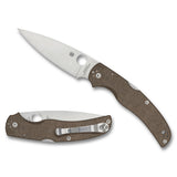Spyderco Native Chief 4.08 Brown CNVS photo 1