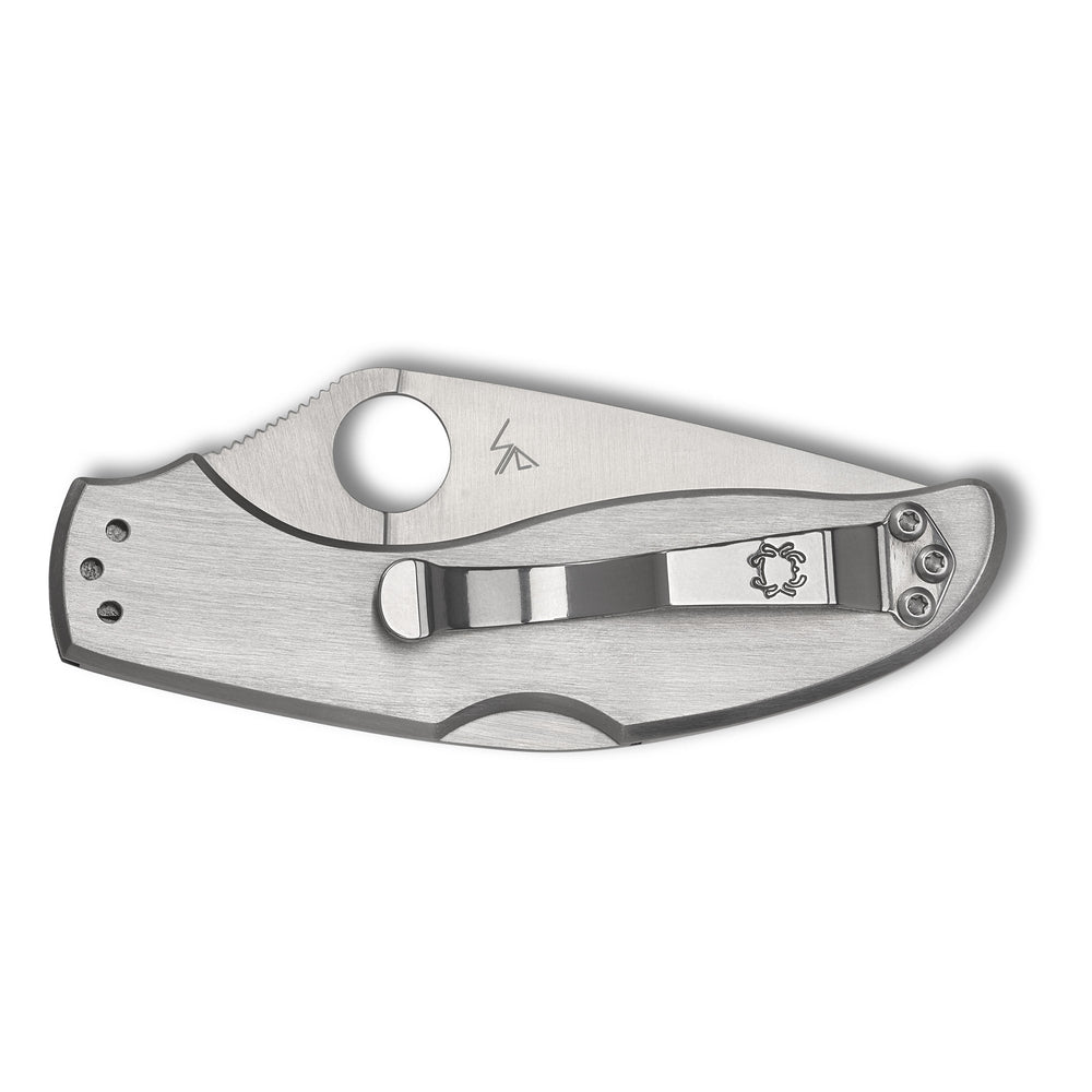 Spyderco Uptern 2.82 Stainless Silver