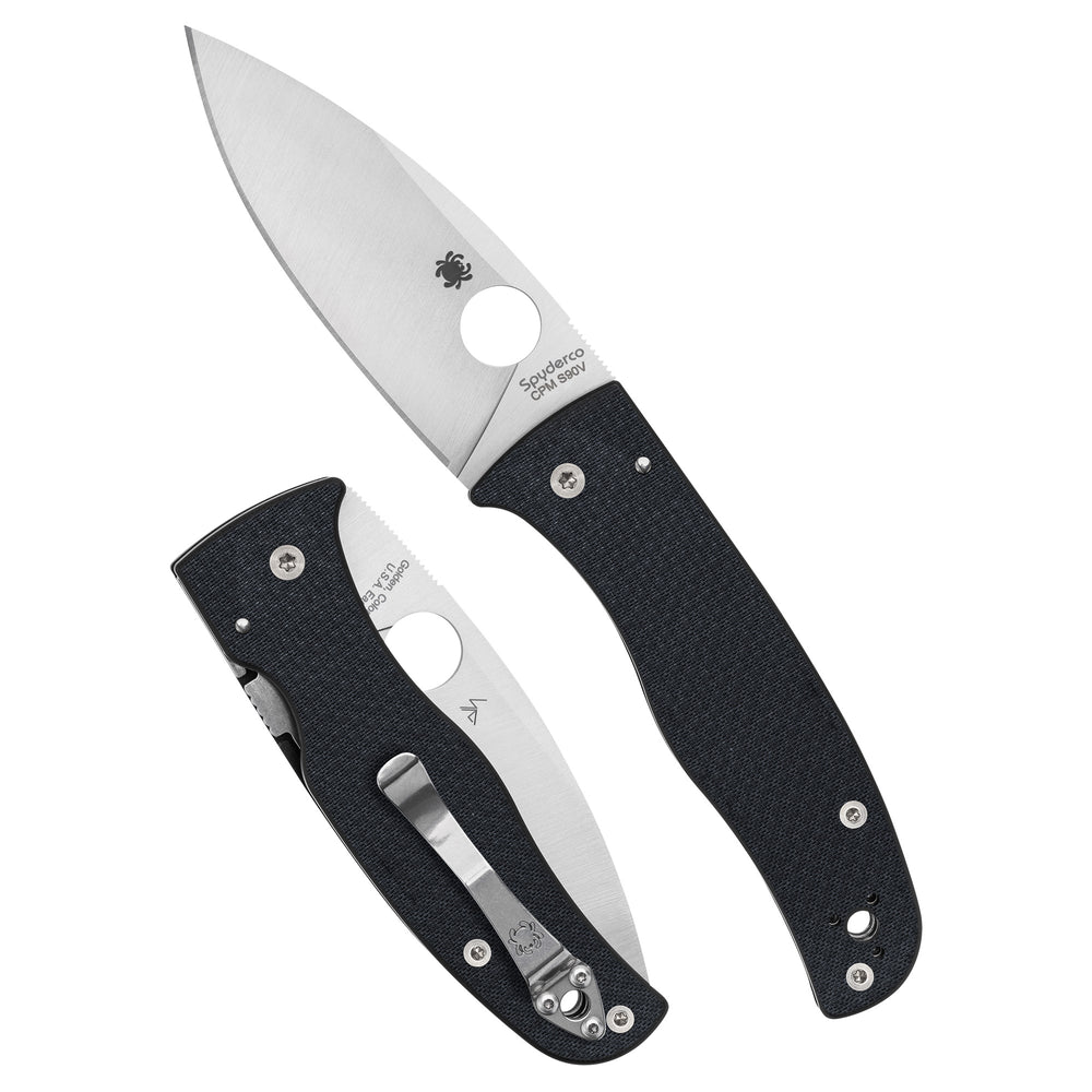 Spyderco Bodacious CF 3.63 Black/Silver