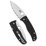 Spyderco Bodacious Black/Silver S30V Serrated photo 1