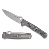 Spyderco Slym Stonewash Ti 3.42 Gray photo 1