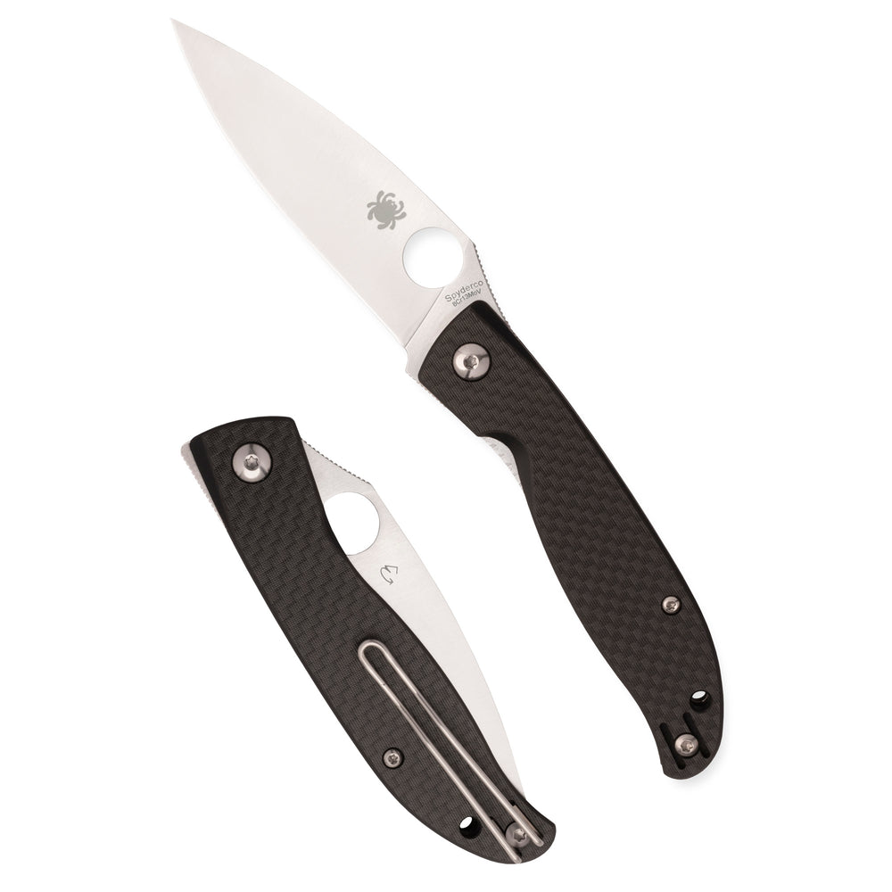 Spyderco Mantra 4 CF 3.34 Black/Silver