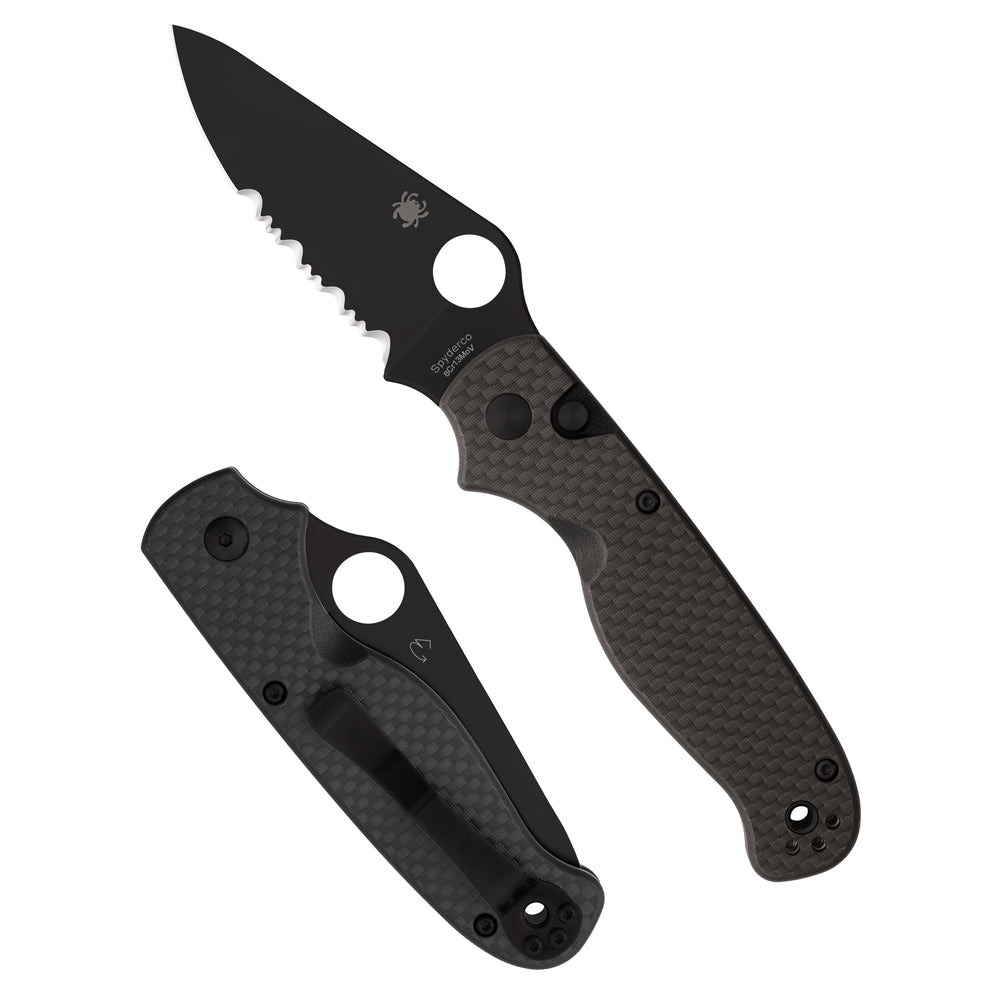 Spyderco Buttonup CF PS 3.27 Black