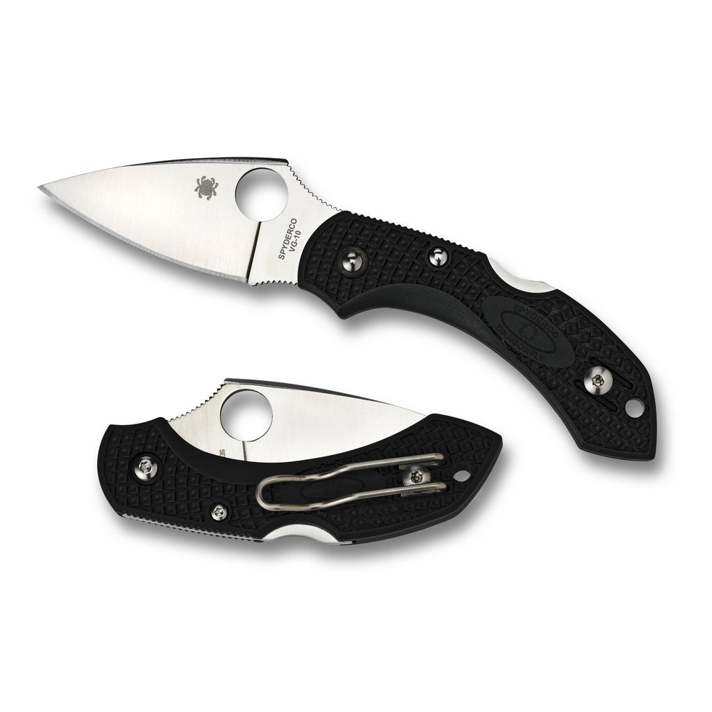 Spyderco DRAGONFLY2 Black FRN Plain
