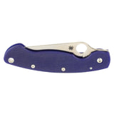 Spyderco Military Model G-10 Blue photo 3