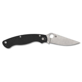 Spyderco Military 2 4 Black/Silver Left photo 1