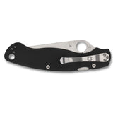 Spyderco Military 2 4 Black/Silver Left photo 2