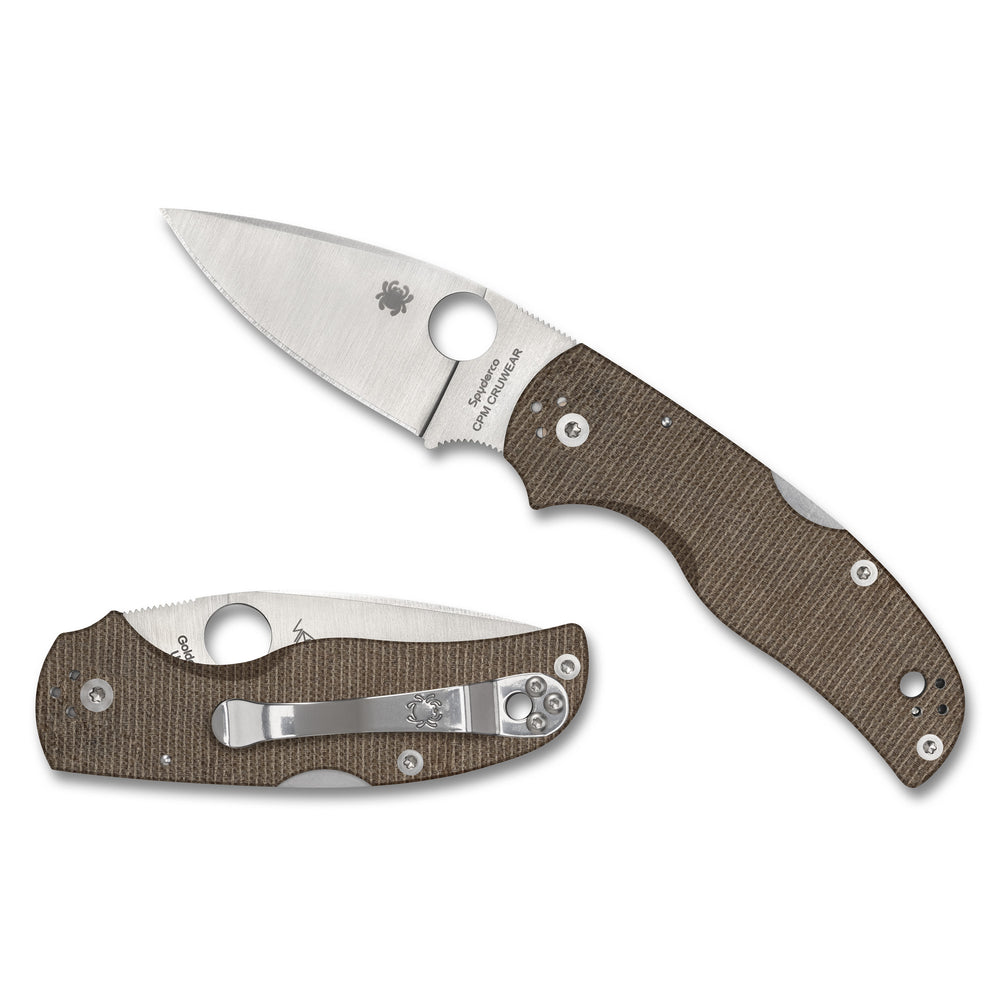 Spyderco Native 5 2.95 Brown Canvas