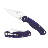 Spyderco PARAMILITARY2 Blue G10 Plain photo 1