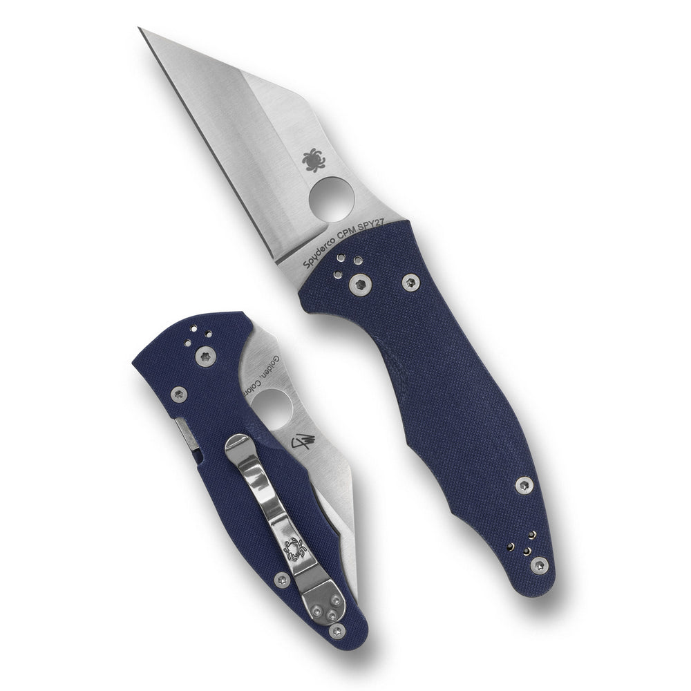 Spyderco Yojimbo 2 G10 3.2 Blue/Silver