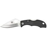 Spyderco LADYBUG3 Black FRN Plain photo 1