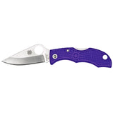 Spyderco LADYBUG3 Purple FRN Plain photo 1
